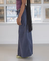 BASERANGE 25 Autumn/Winter ARTHUR Skirt France BAS-SSASK-DE-AU25-RECYCLED INDIGO